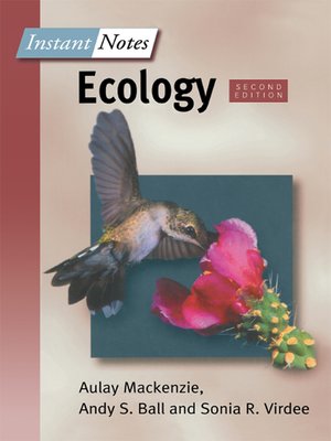 cover image of BIOS Instant Notes in Ecology